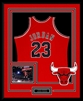 Michael Jordan #23 Signed & Framed Red Bulls Jersey, UDA