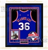 MEADOWLARK LEMON SIGNED & FRAMED JERSEY