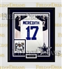 DON MEREDITH SIGNED & FRAMED JERSEY