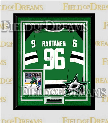 MIKKO RANTANEN SIGNED & FRAMED JERSEY