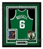 BILL RUSSELL SIGNED & FRAMED JERSEY