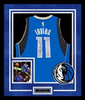 Kyrie Irving Signed & Framed Jersey