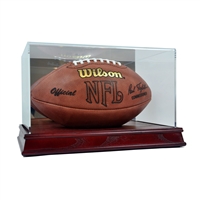 Deluxe Football Case wood base