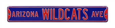 Arizona Wildcats Street Sign