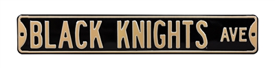 Army Black Knights Street Sign