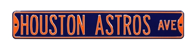 Houston Astros Street Sign