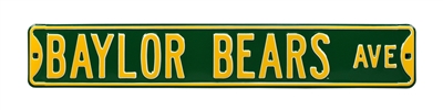 Baylor Bears Street Sign