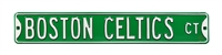 Boston Celtics Street Sign