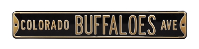 Colorado Buffaloes Street Sign