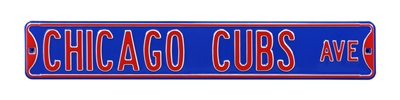 Chicago Cubs Street Sign