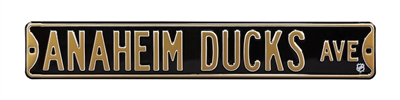 Anaheim Ducks Street Sign