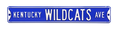 Kentucky Wildcats Street Signs