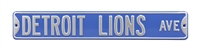 Detroit Lions Street Sign