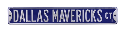 Dallas Mavericks Street Sign