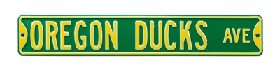 Oregon Ducks Street Sign