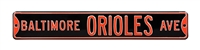 Baltimore Orioles Street Sign