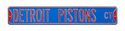 Detroit Pistons Street Sign