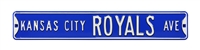 Kansas City Royals Street Sign