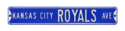 Kansas City Royals Street Sign
