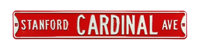 Stanford Cardinals Street Sign