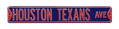 Houston Texans Street Sign