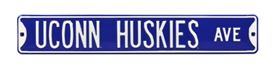 UConn Huskies Street Sign
