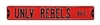 UNLV Rebels Street Sign