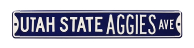 Utah State Aggies Street Sign