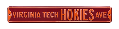 Virginia Tech Hokies Street Sign