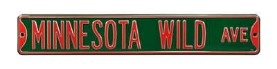 Minnesota Wild Street Sign