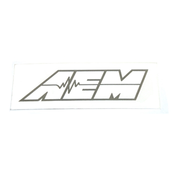 AEM Logo Decal 6.00" x 1.75"