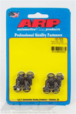 ARP Stamped steel hex valve cover bolt kit