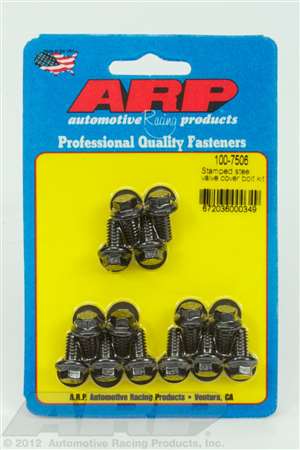 ARP Stamped steel hex valve cover bolt kit