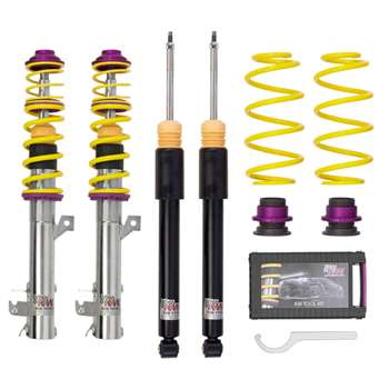 KW Coilover Kit V1 Honda Civic (all excl. Hybrid)
with 16mm (0.63") front strut lower mounting bolt