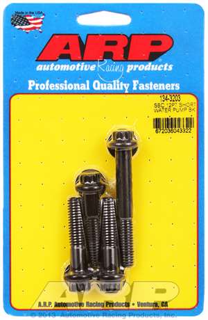 ARP SB Chevy 12pt short water pump bolt kit