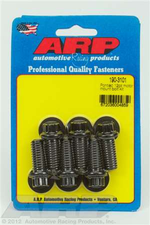 ARP Pontiac 12pt motor mount bolt kit
