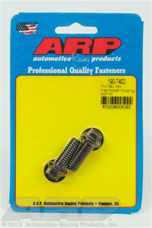 ARP Pontiac hex thermostat housing bolt kit