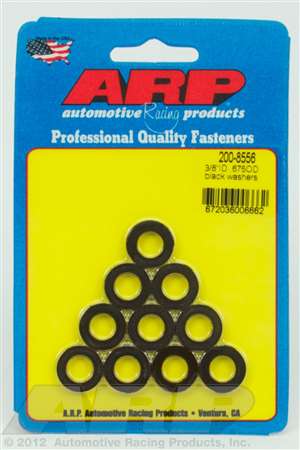 ARP 3/8 ID .675 OD black washers