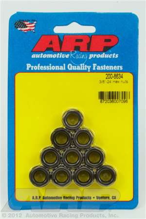 ARP 3/8-24 hex nut kit