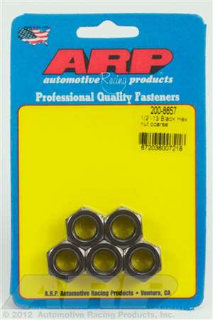ARP 1/2-13 black coarse hex nut kit