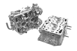 Cosworth CNC Ported Big Valve Cylinder Heads 2008+ Subaru WRX/STi EJ25 (2.5L) w/ Dual AVCS - Pair