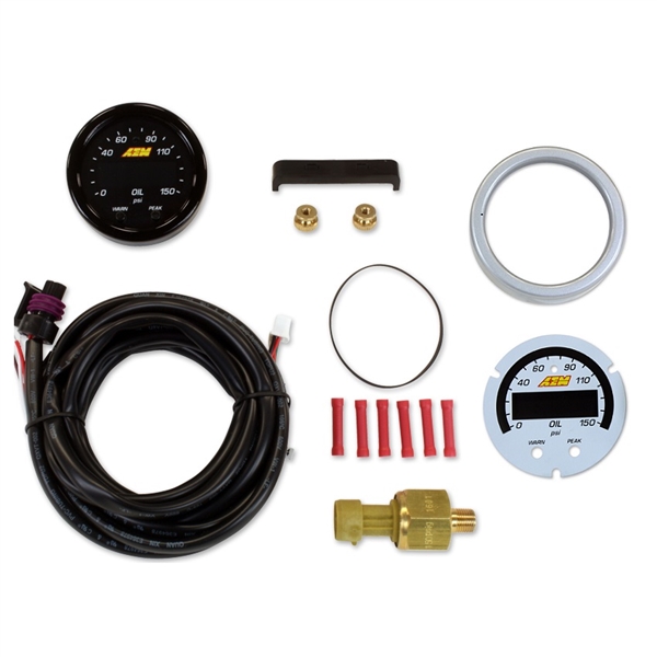 AEM Electronics Oil/Transmission/Coolant Temperature Gauge Digital 52mm -  Universal