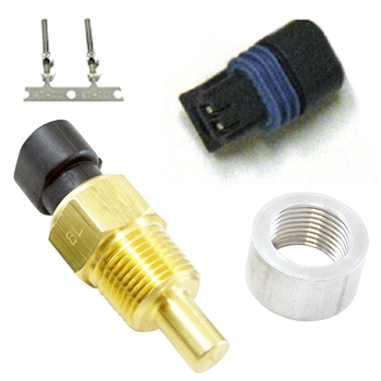 AEM Coolant/Oil/Transmission Temperature Sensor Kit, 3/8" NPT