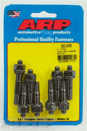 ARP 2" drilled carburetor spacer stud kit