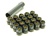 Muteki Open-Ended Lightweight Lug Nuts in Black - 12x1.25mm