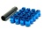 Muteki Open-Ended Lightweight Lug Nuts in Blue - 12x1.50mm