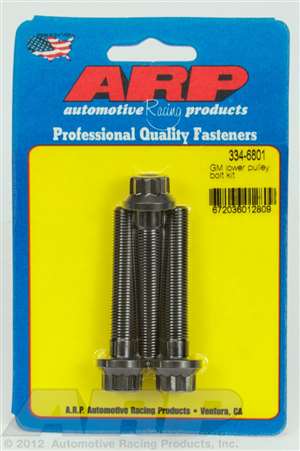 ARP GM lower pulley bolt kit