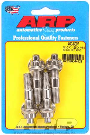 ARP M10 X 1.25 X 55mm broached stud kit 4pcs