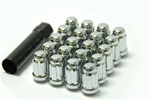 Muteki Closed-Ended Lightweight Lug Nuts in Chrome - 12x1.50mm