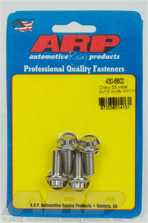 ARP Chevy SS water pump pulley bolt kit